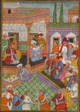 Islamic Miniature 11 Oil Paintings